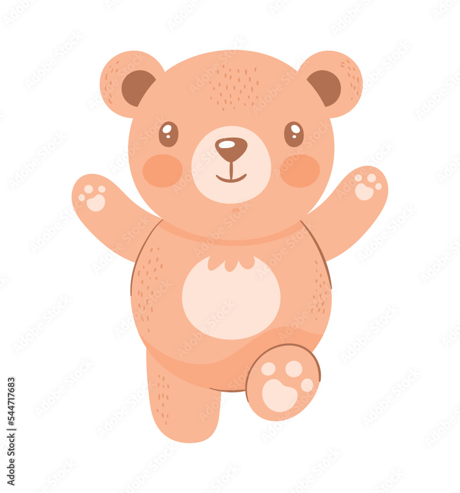 stuffed brown bear teddy