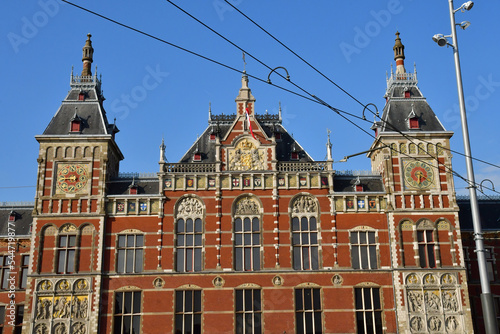 Amsterdam, Netherlands - may 22 2022 : Central Station