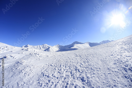 Tatry Zachodnie, West Tatra mountains in winter photo