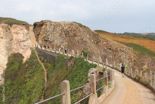 Sark, île, Guernesey, beauté, mer, sercq, la coupée photo