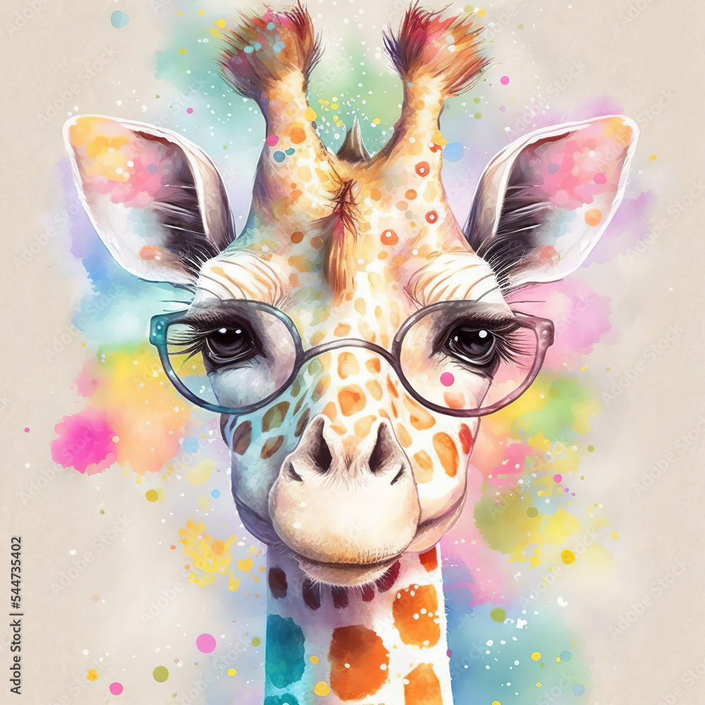 Watercolor baby animal nursery prints hotsell