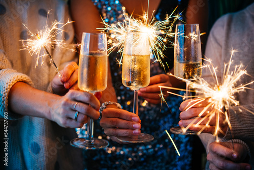 Photography Christmas or New Year celebration