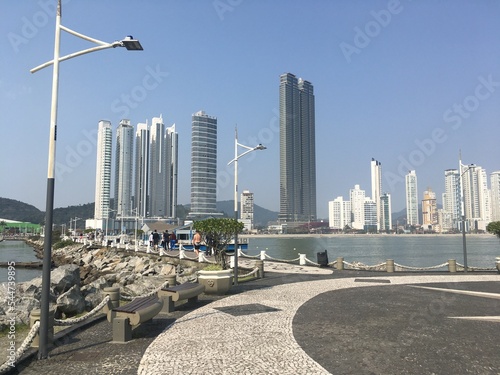 view of the city