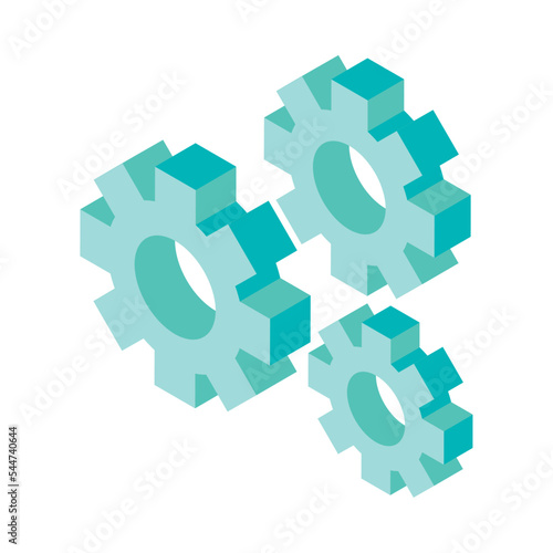 isometric gears settings