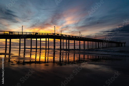 The Springmaid Pier at first light © Cavan