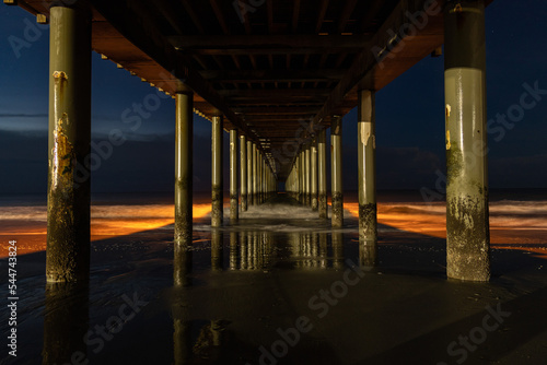 The Springmaid Pier at Sunrise © Cavan