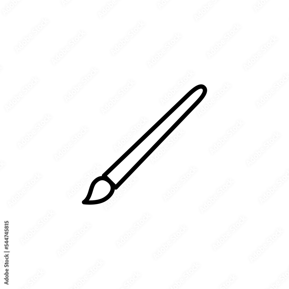 Paint icon vector illustration. paint brush sign and symbol. paint roller icon vector Paint icon vector illustration. paint brush sign and symbol. paint roller icon vector