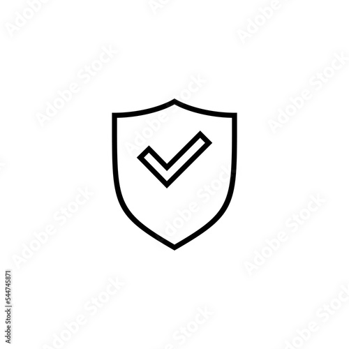 Free Download Shield check mark icon vector illustration. Protection approve sign. Insurance icon - GFXLoad