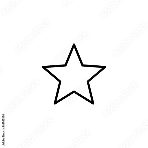 Star Icon vector illustration. rating sign and symbol. favourite star icon