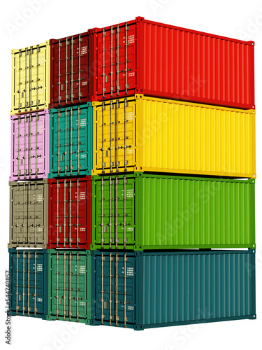 Containers for sea transpor...