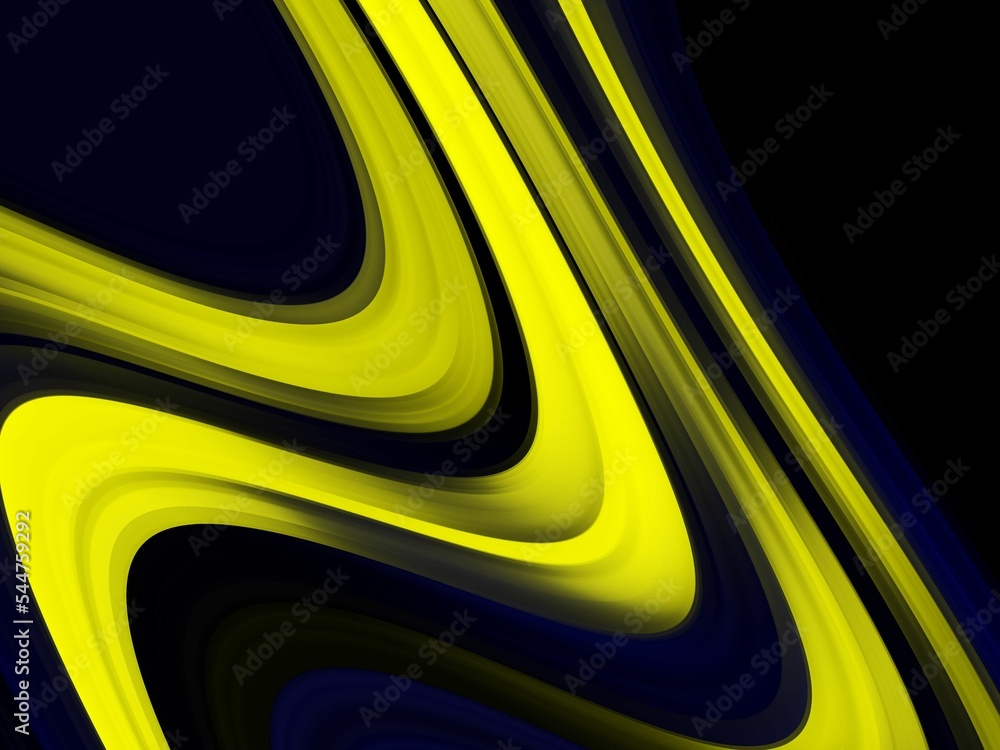 Golden waves, fluid abstract background with lines Golden waves, fluid abstract background with lines