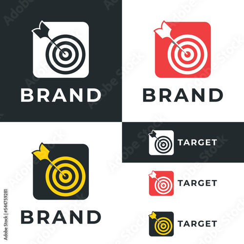 Minimal Creative Target Logo Template