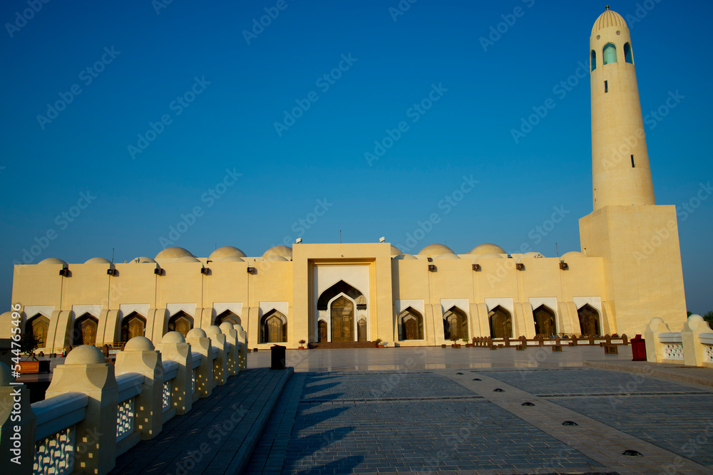 Fototapeta premium Imam Muhammad bin Abdul Wahhab Mosque - Doha - Qatar