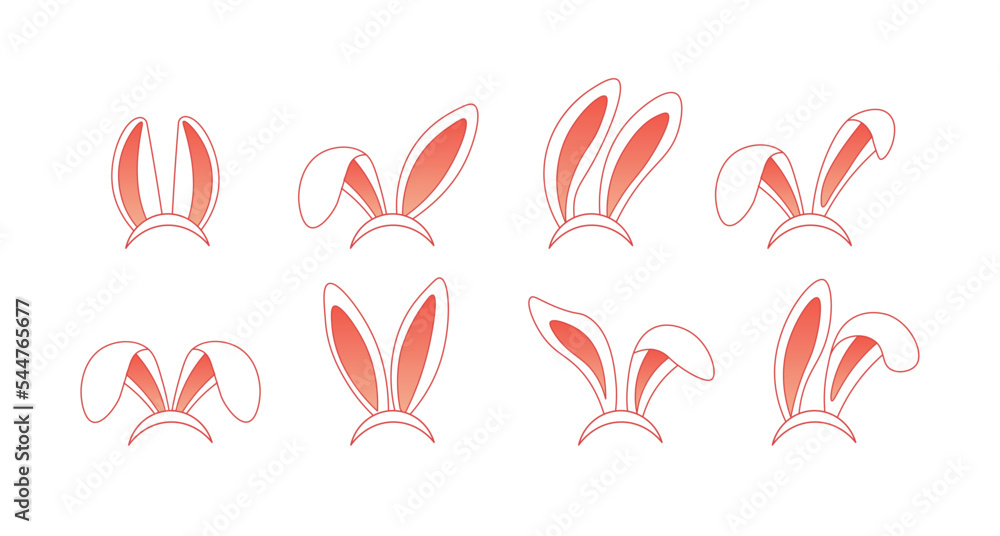 Easter rabbit vector illustration