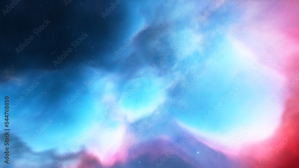 Cosmic background with a blue purple nebula and stars
Cosmic background with a blue purple nebula and stars