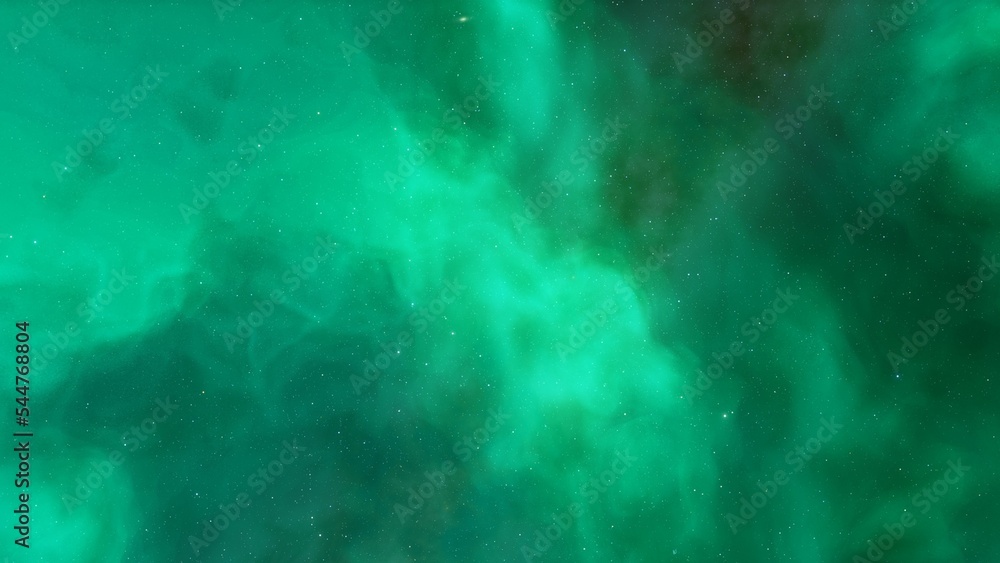 Obraz premium Deep outer space with stars and nebula 