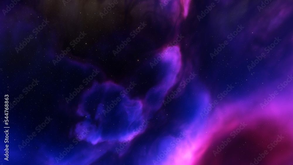 Deep outer space with stars and nebula
Deep outer space with stars and nebula