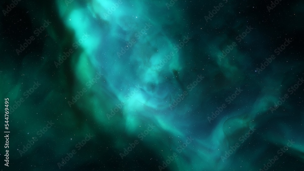 Fototapeta premium Night sky - Universe filled with stars, nebula and galaxy