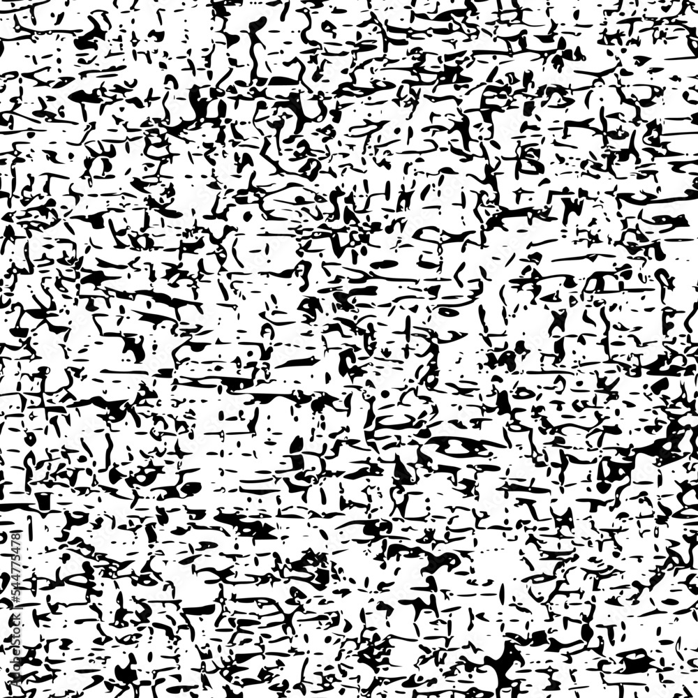 Seamless pattern, rough vector background, black and white Seamless pattern, rough vector background, black and white