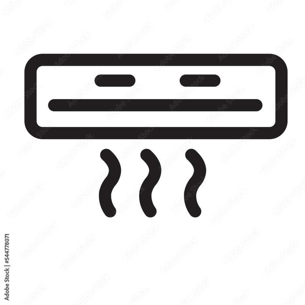air blow curtain interior room wind window icon air blow curtain interior room wind window icon
