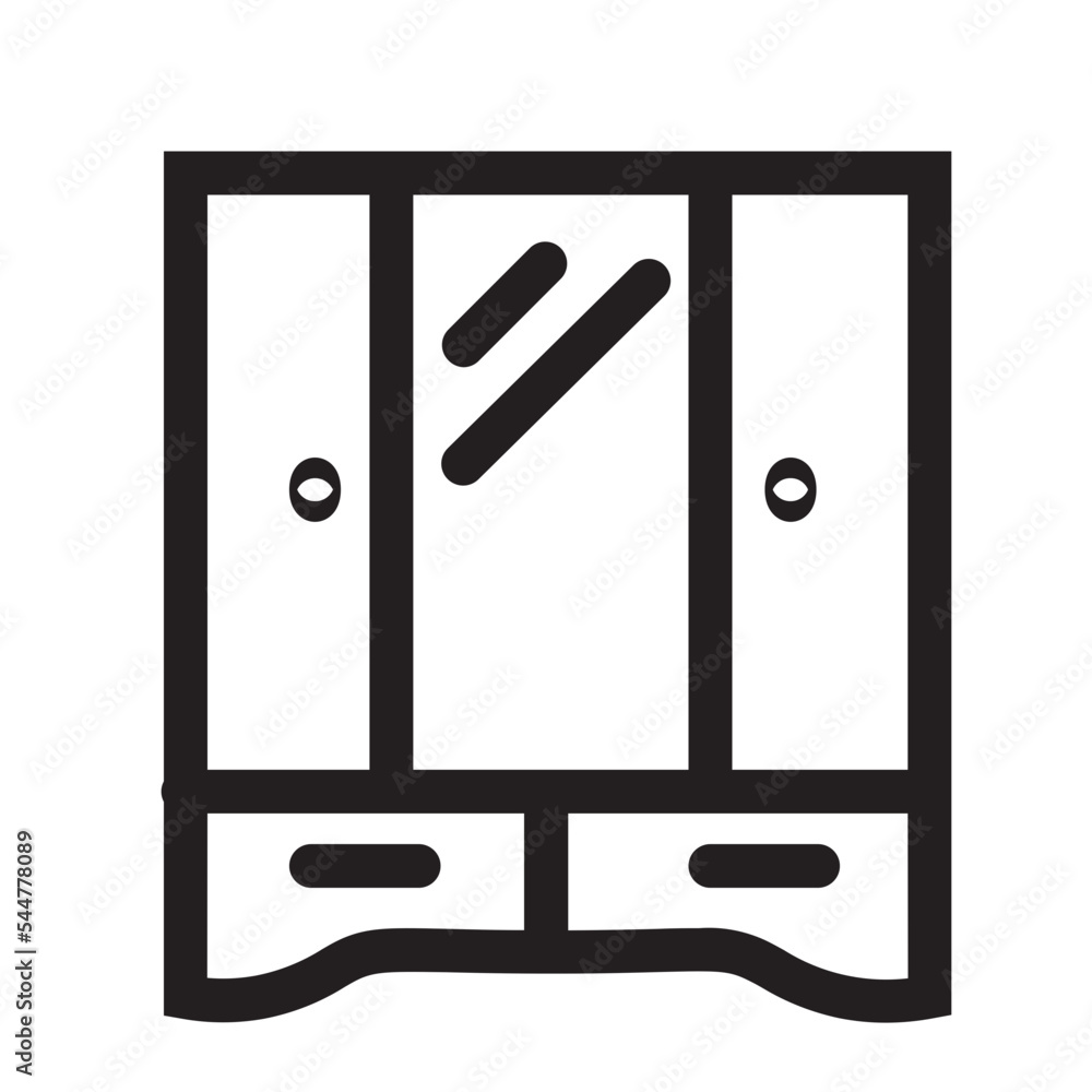 almirah closet cupboard locker wardrobe icon icon almirah closet cupboard locker wardrobe icon icon