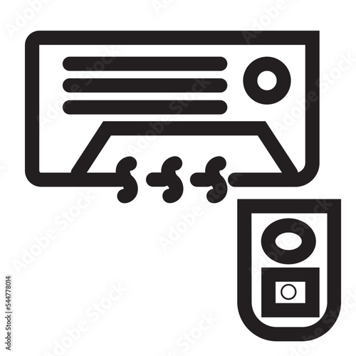 air conditioning internal icon