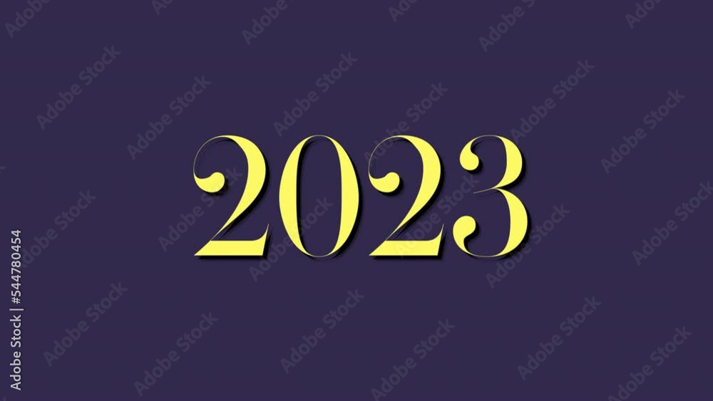 2023 years with confetti on purple gradient, motion abstract holidays, awards, happy new year and winter style background 2023 years with confetti on purple gradient, motion abstract holidays, awards, happy new year and winter style background