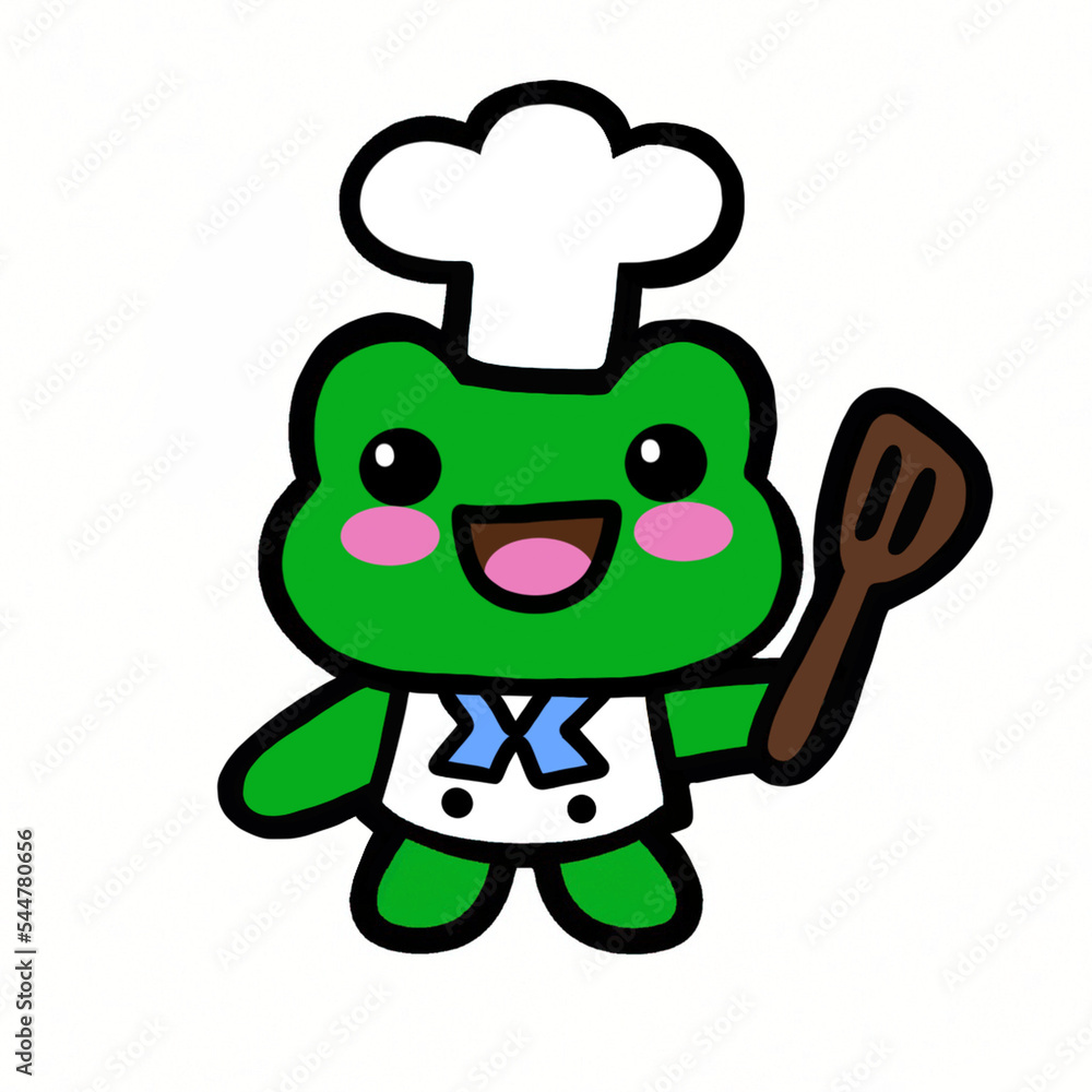 Obraz premium Frog Chef