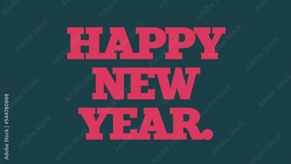 Happy New Year on dark blue modern gradient, motion abstract winter holidays, minimalism and promo style background Happy New Year on dark blue modern gradient, motion abstract winter holidays, minimalism and promo style background