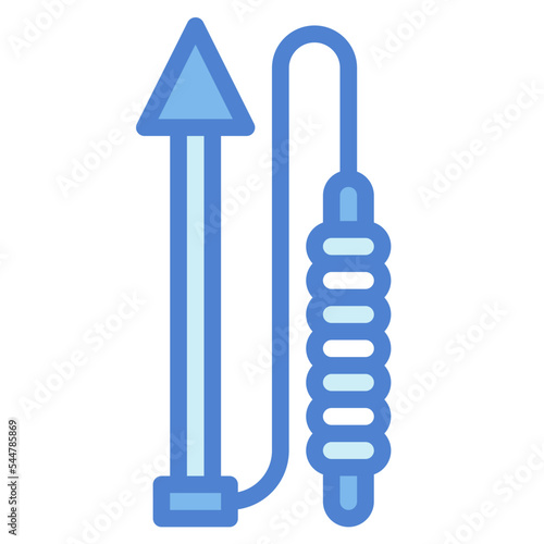 harpoon two tone icon style