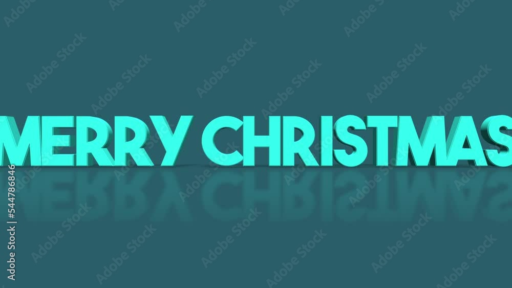 Rolling Merry Christmas text on blue gradient, motion abstract business, modern, promo and holidays style background Rolling Merry Christmas text on blue gradient, motion abstract business, modern, promo and holidays style background