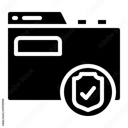 protected glyph icon style
