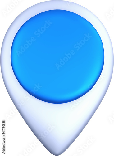 Free Download Pin location 3d icon. - GFXLoad