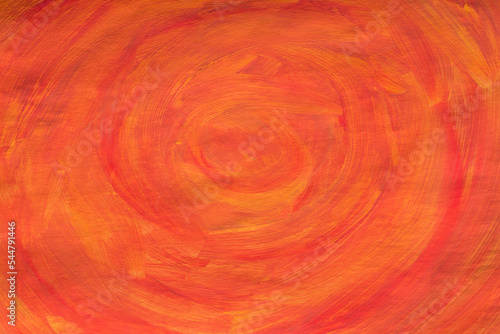 red and orange painted art background texture