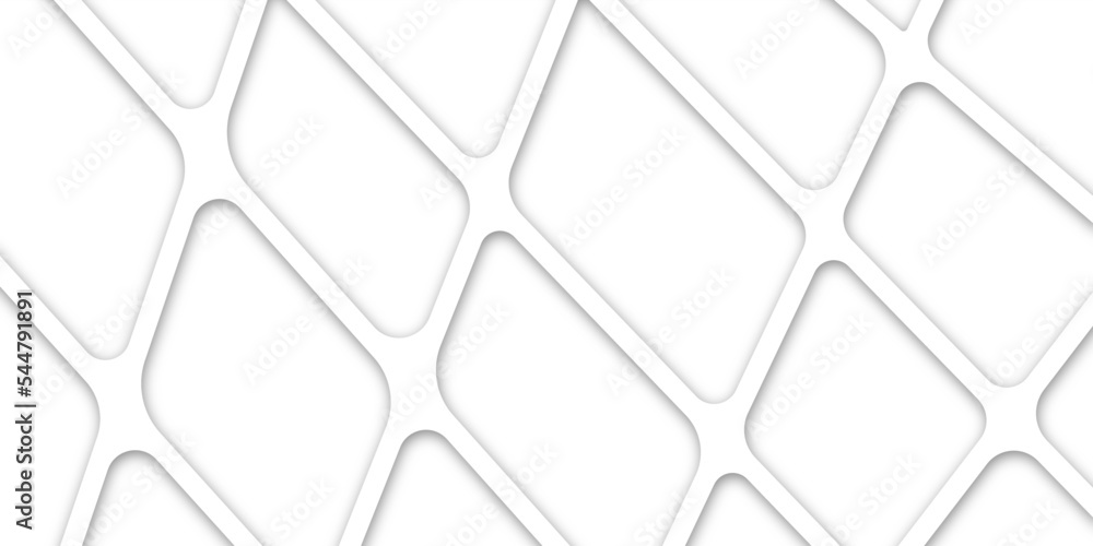 Abstract of white architectural structure pattern, Concept of future
