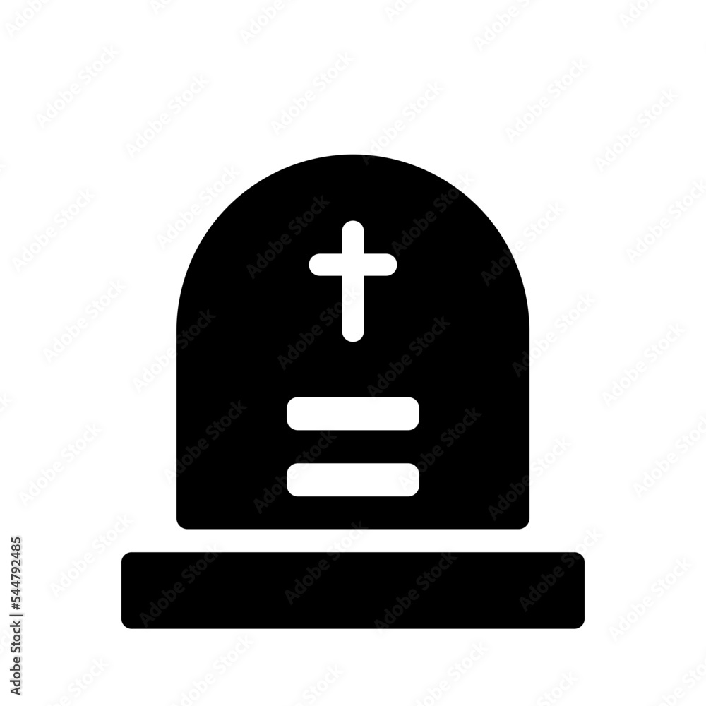 Fototapeta premium Christian coffin tomb die dead cross