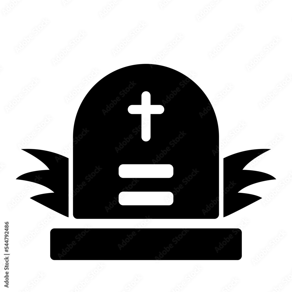 Obraz premium Christian coffin tomb die dead cross