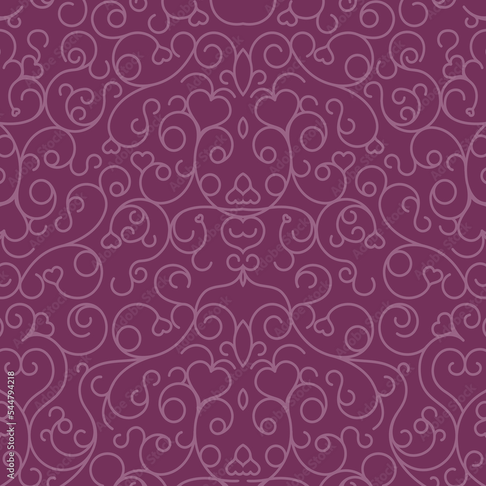 Abstract background vector with classic floral ornament Abstract background vector with classic floral ornament