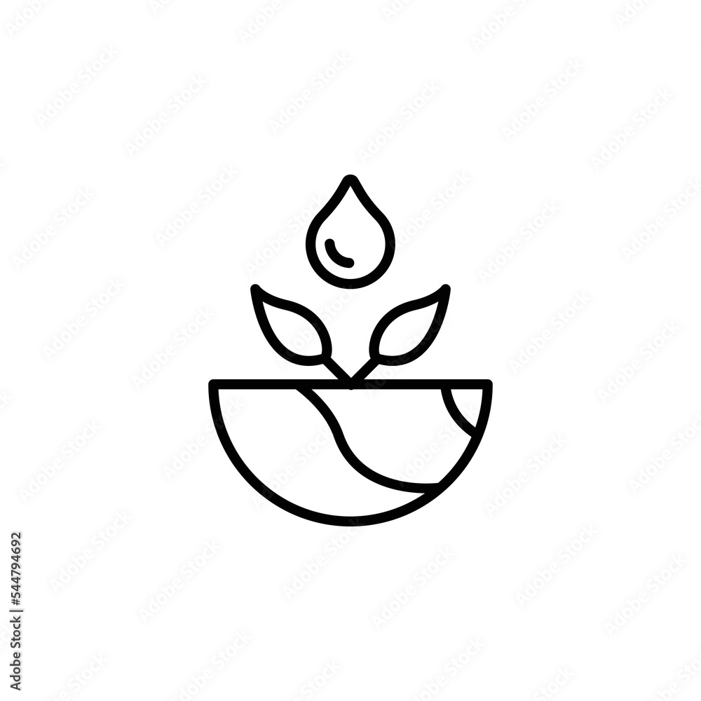 Ecology theme icon suitable for app, web or additional decoration in your project Ecology theme icon suitable for app, web or additional decoration in your project