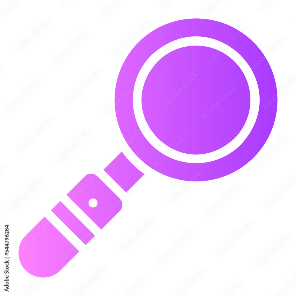 magnifying glass gradient icon magnifying glass gradient icon