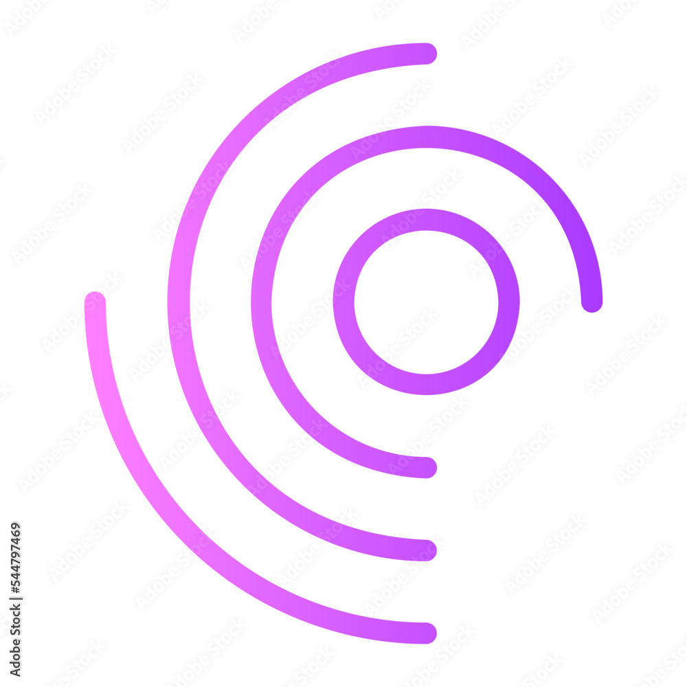 abstract shape gradient icon abstract shape gradient icon