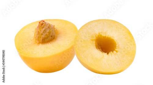Nectarine isolated on transparent png