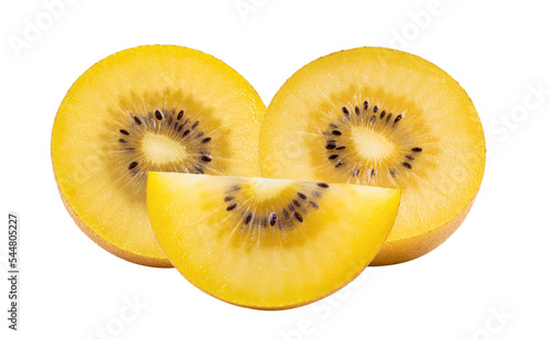 Kiwi gold isolated on transparent png