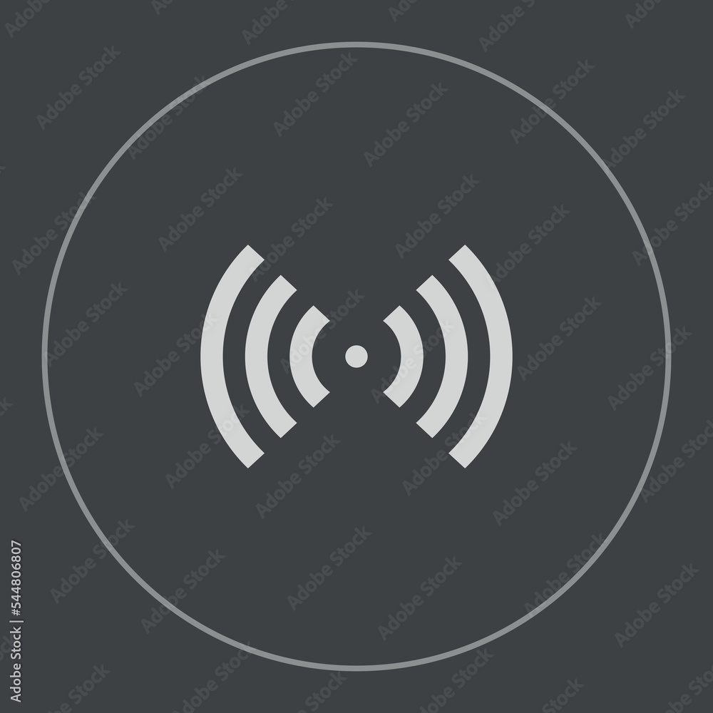 Hotspot icon, share connection icon for web user interface design Hotspot icon, share connection icon for web user interface design
