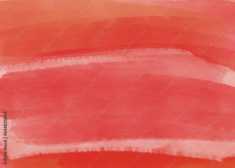 Red Orange Gouache Abstract Background Red Orange Gouache Abstract Background