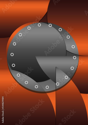A3 Layout Kupfer Kreise 6