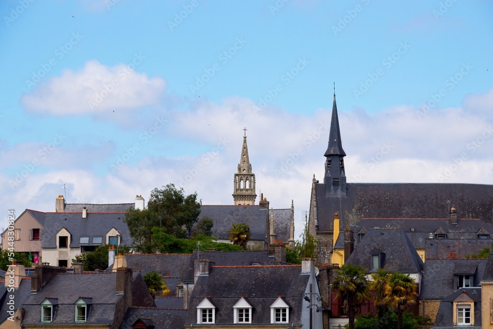 country picturesque village of auray