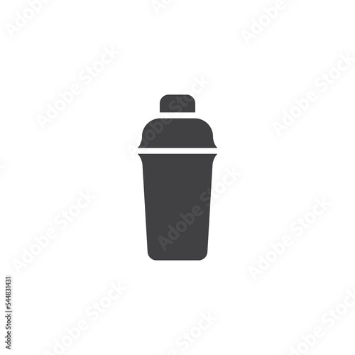 Cocktail shaker vector icon
