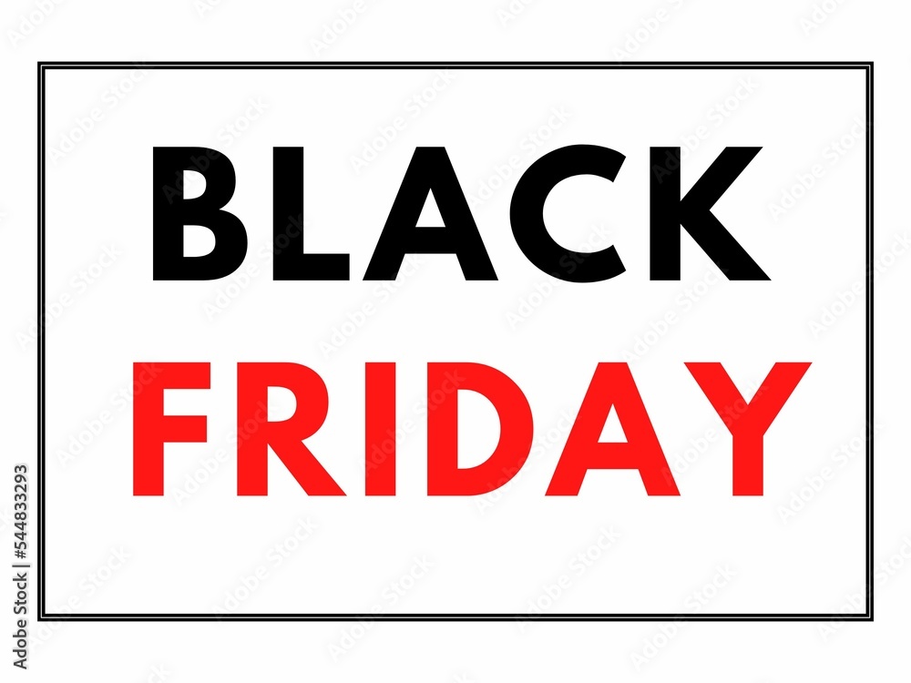 Fototapeta premium saturday sunday monday happy tuesday wednesday black friday
