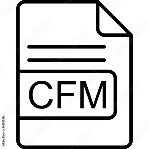 CFM File Format Icon photo